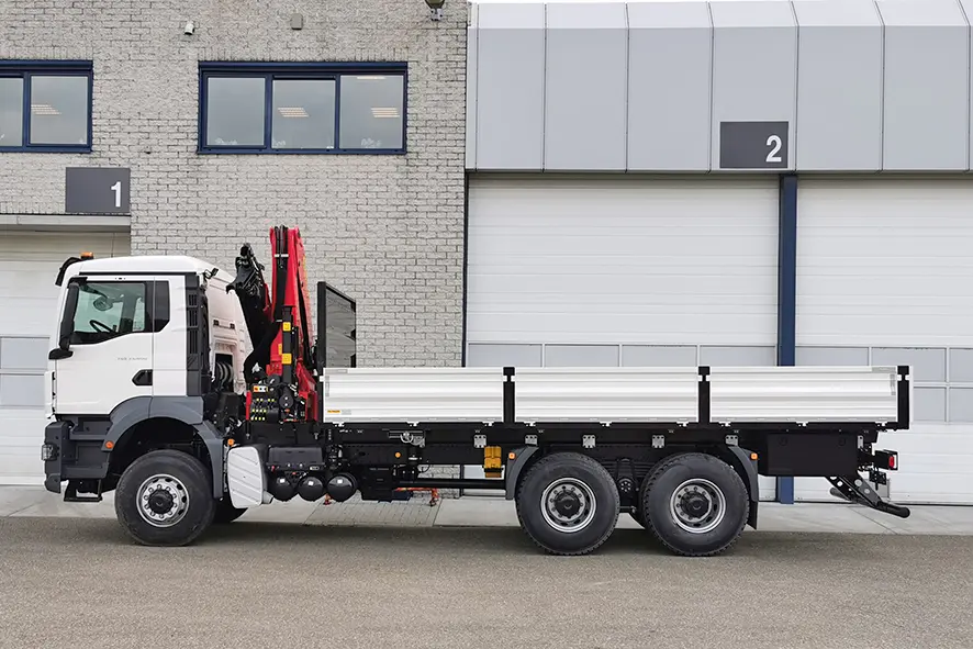 MAN TGS 33.400 BB CH Crane Truck 6x6 4