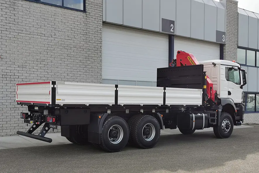 MAN TGS 33.400 BB CH Crane Truck 6x6 5