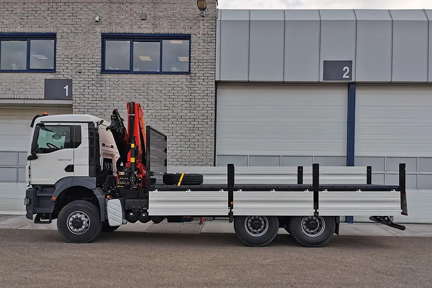 MAN TGS 33.400 BB CH Crane Truck 6x6 11
