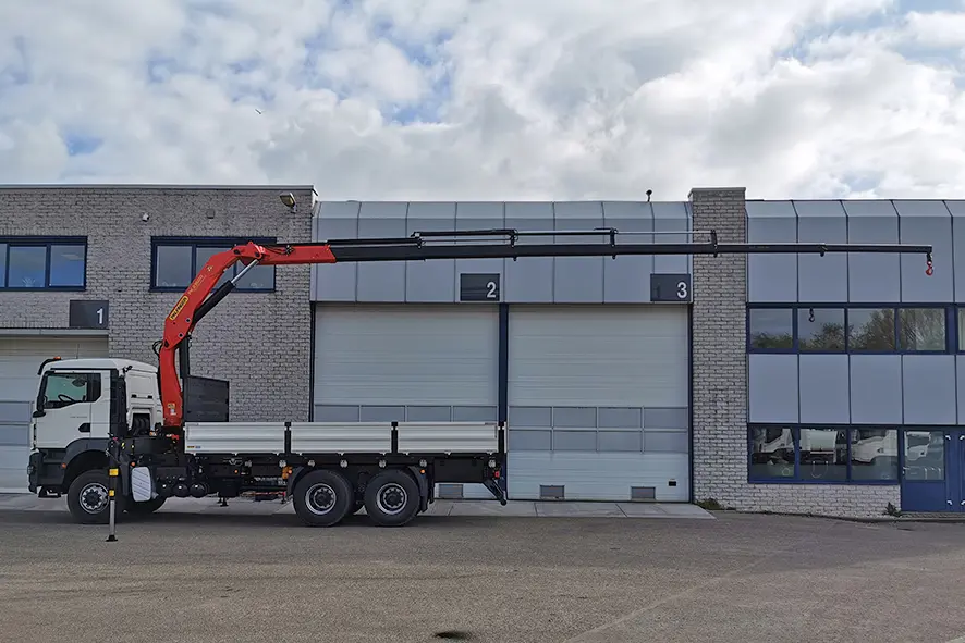 MAN TGS 33.400 BB CH Crane Truck 6x6 12