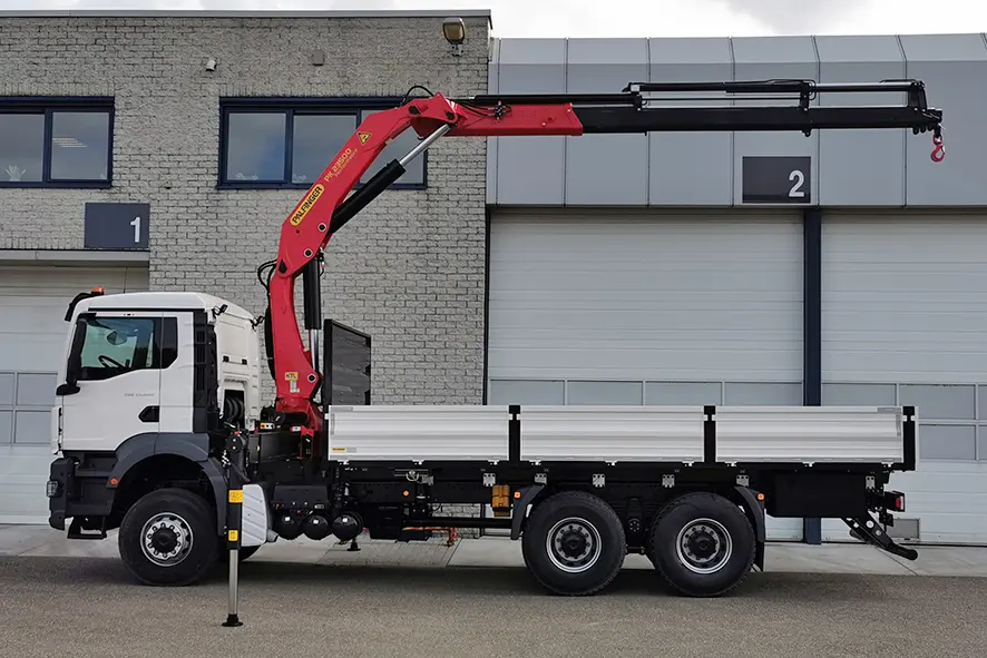 MAN TGS 33.400 BB CH Crane Truck 6x6 16