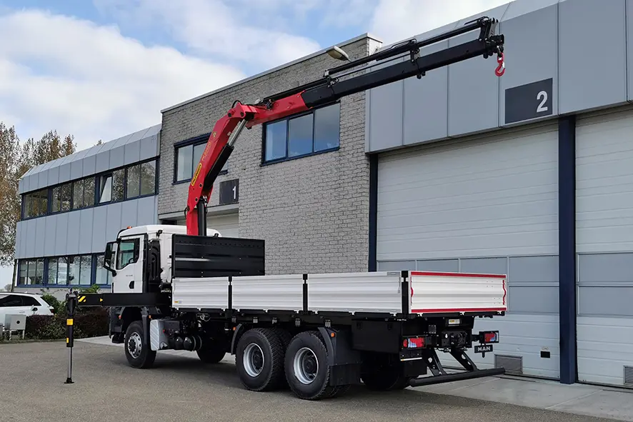 MAN TGS 33.400 BB CH Crane Truck 6x6 17