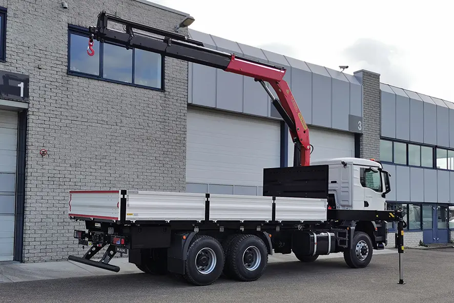 MAN TGS 33.400 BB CH Crane Truck 6x6 18
