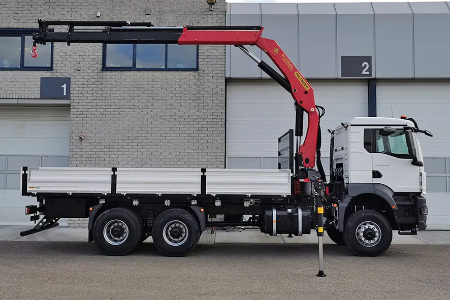 MAN TGS 33.400 BB CH Crane Truck 6x6 19