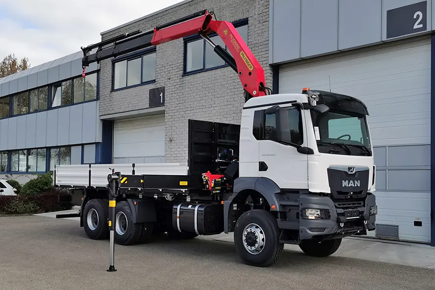 MAN TGS 33.400 BB CH Crane Truck 6x6 20