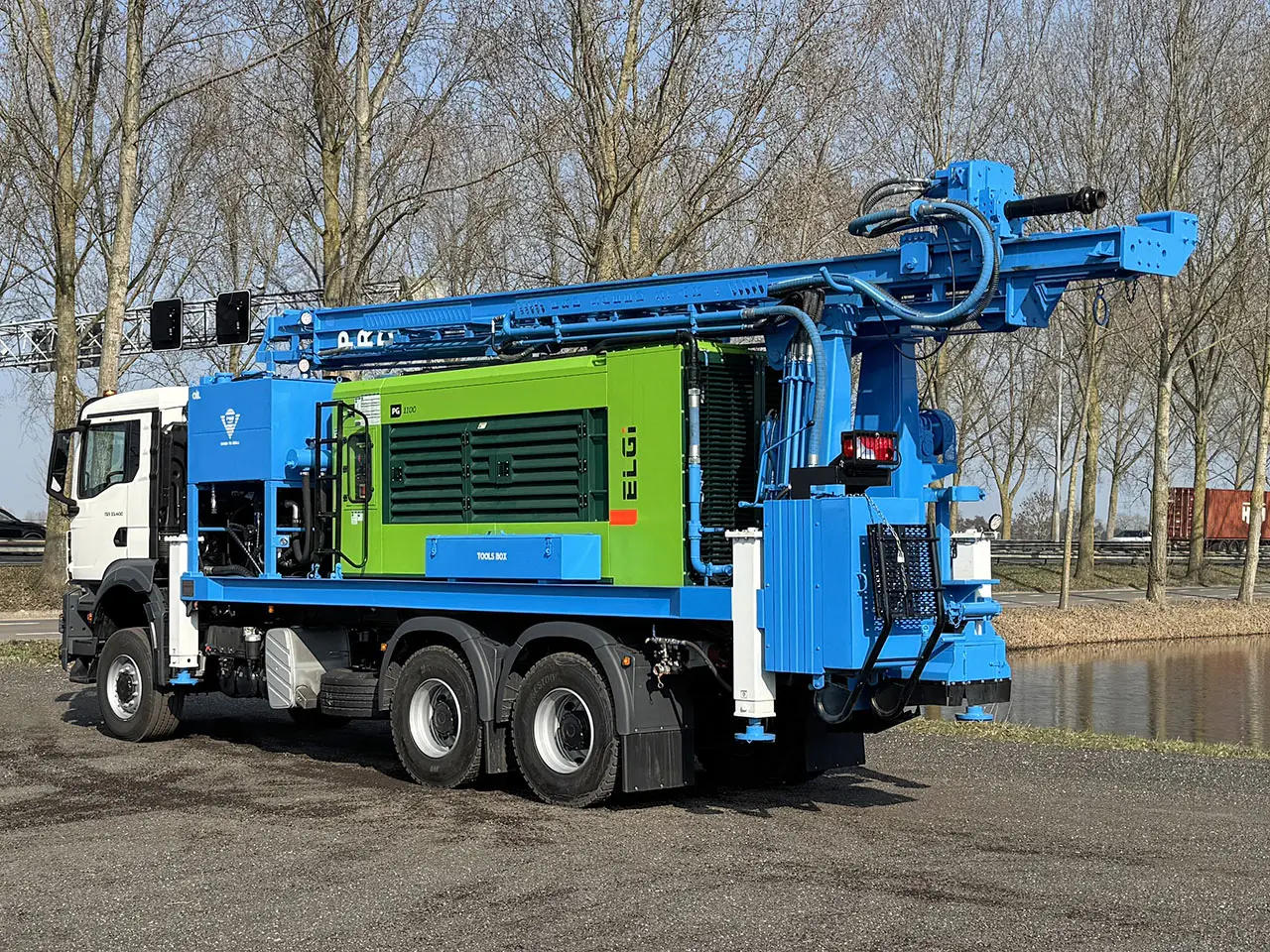 MAN TGS 33.400 BB CH Appareil de forage 6x6