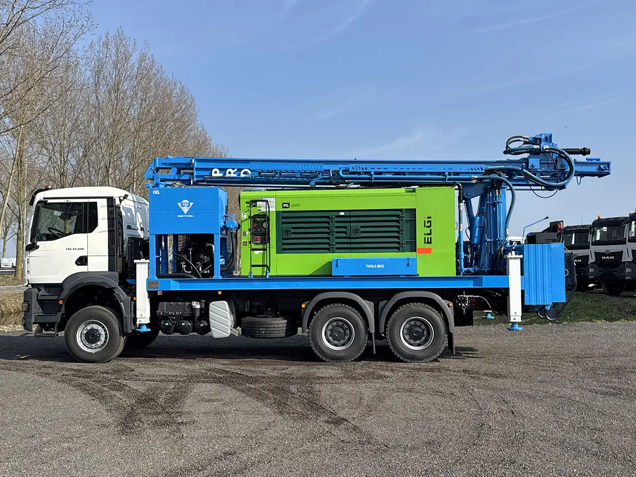 MAN TGS 33.400 BB CH Drilling Rig 6x6 7