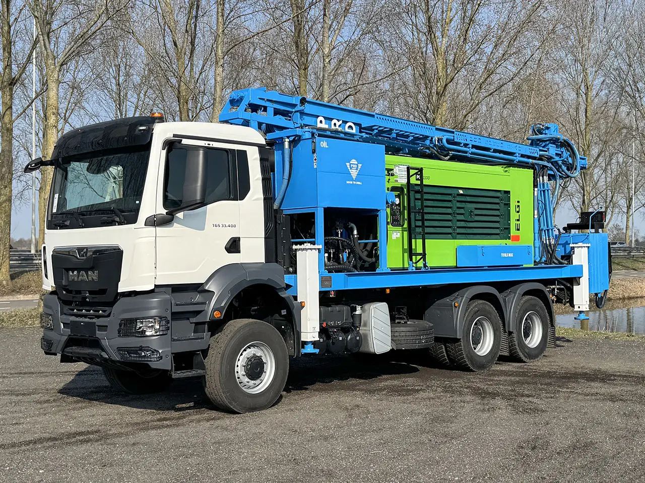 MAN TGS 33.400 BB CH Drilling Rig 6x6 8