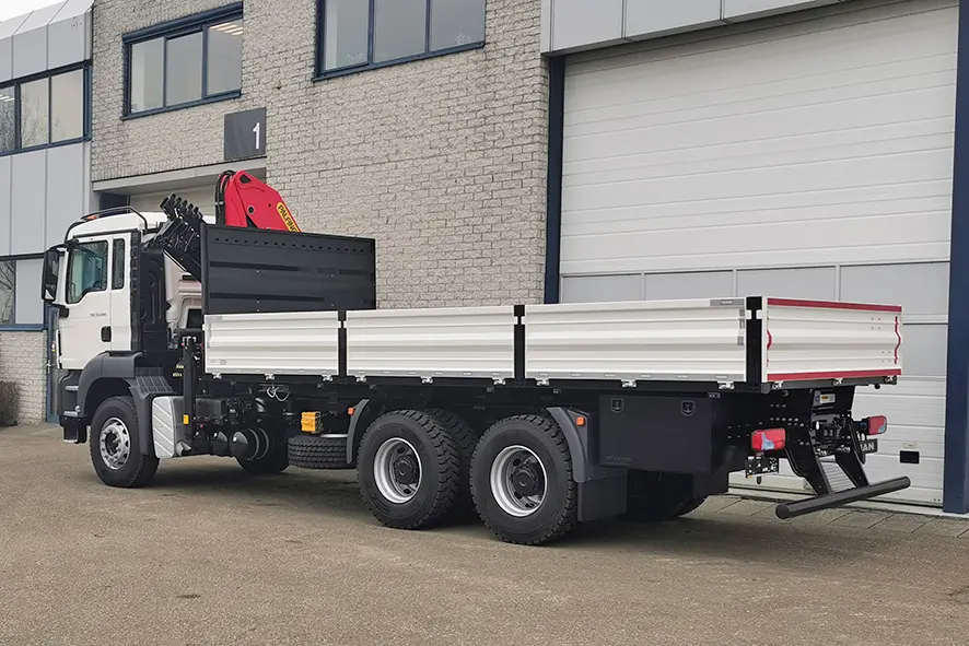 MAN TGS 33.400 BB-WW 6x4 Crane Truck