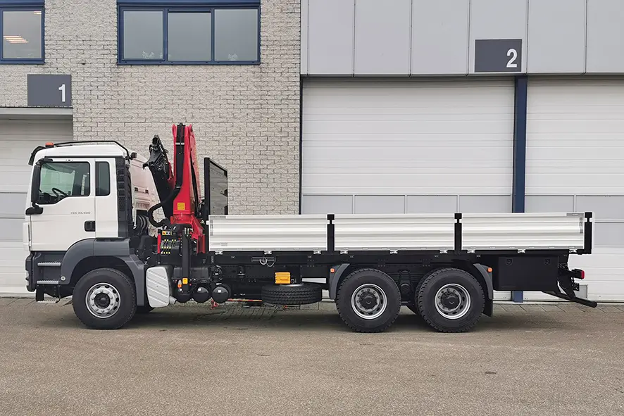 MAN TGS 33.400 BB-WW 6x4 Crane Truck 5