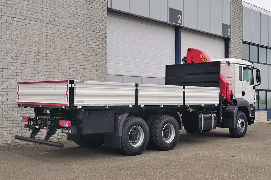 MAN TGS 33.400 BB-WW 6x4 Crane Truck 6