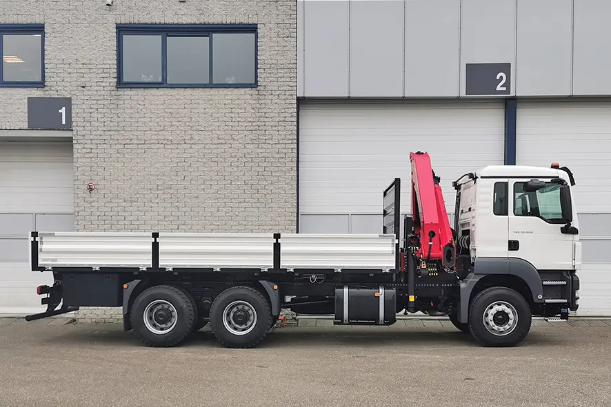 MAN TGS 33.400 BB-WW Camion grue 6x4 7