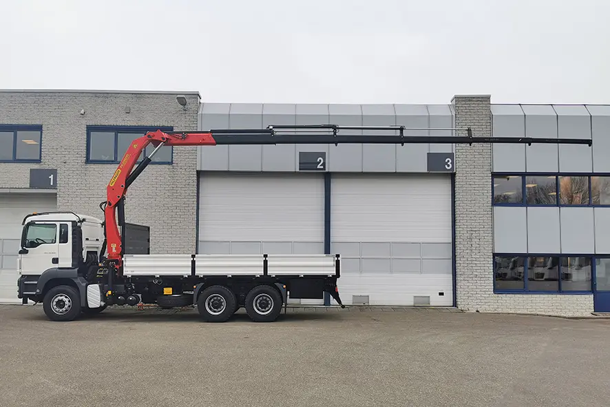 MAN TGS 33.400 BB-WW 6x4 Crane Truck 14