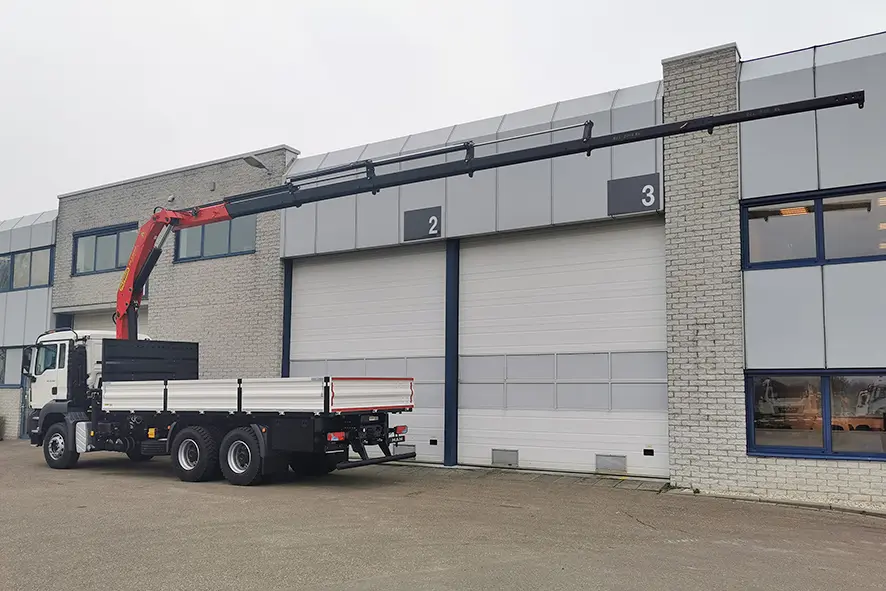 MAN TGS 33.400 BB-WW Camion grue 6x4 15