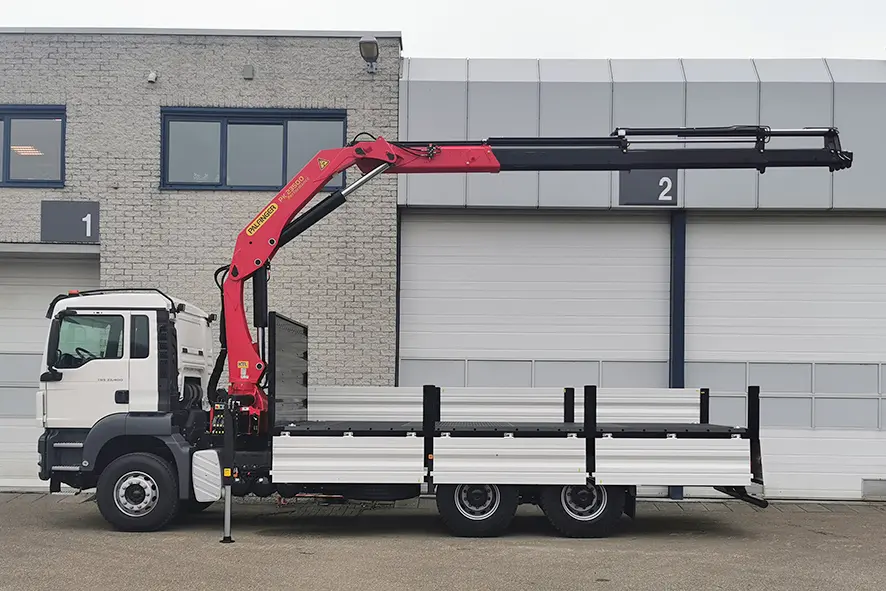 MAN TGS 33.400 BB-WW 6x4 Crane Truck 17