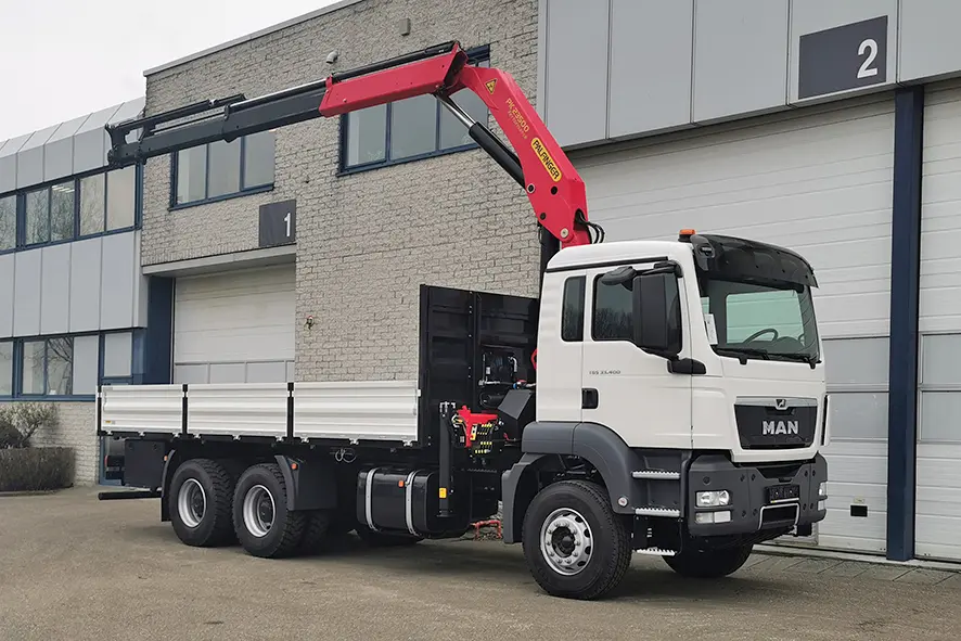 MAN TGS 33.400 BB-WW Camion grue 6x4 21