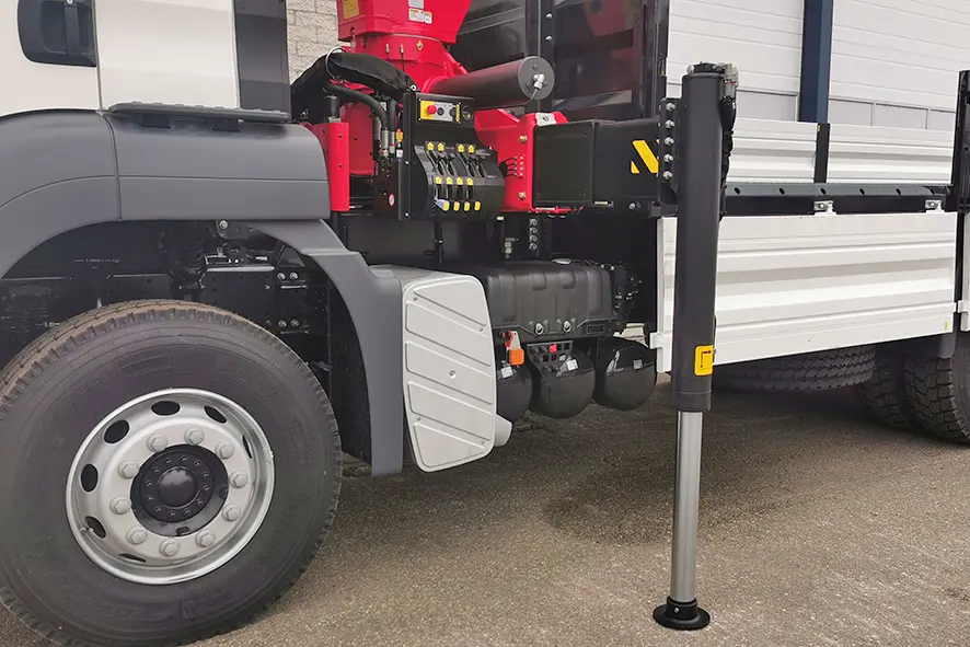 MAN TGS 33.400 BB-WW Camion grue 6x4 22