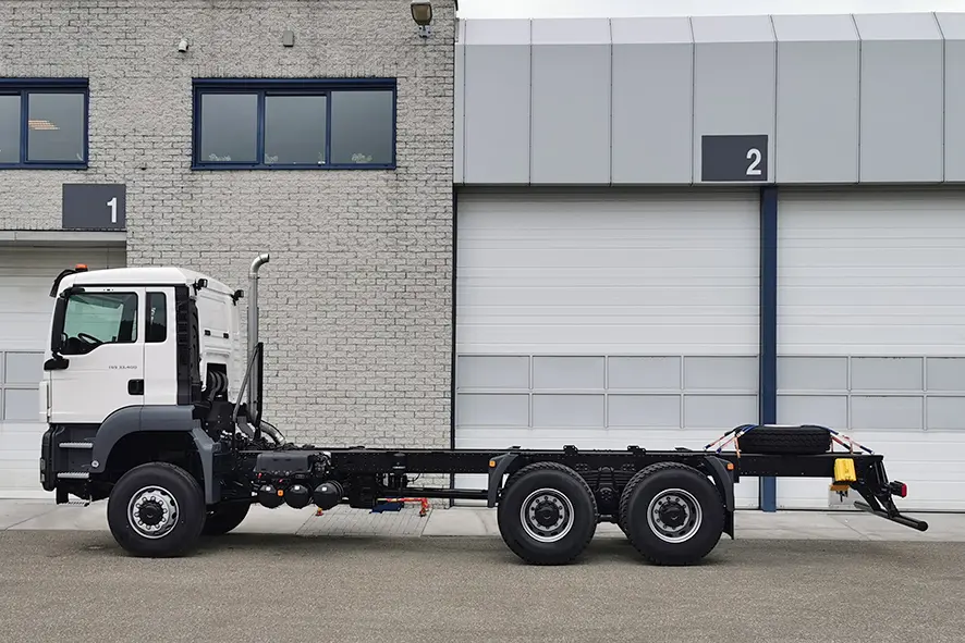 MAN TGS 33.400 BB-WW Chassis Cabin 6x6 4