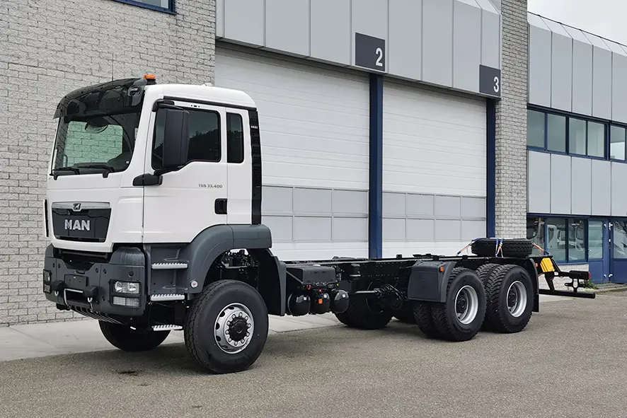 MAN TGS 33.400 BB-WW Chassis Cabin 6x6 7