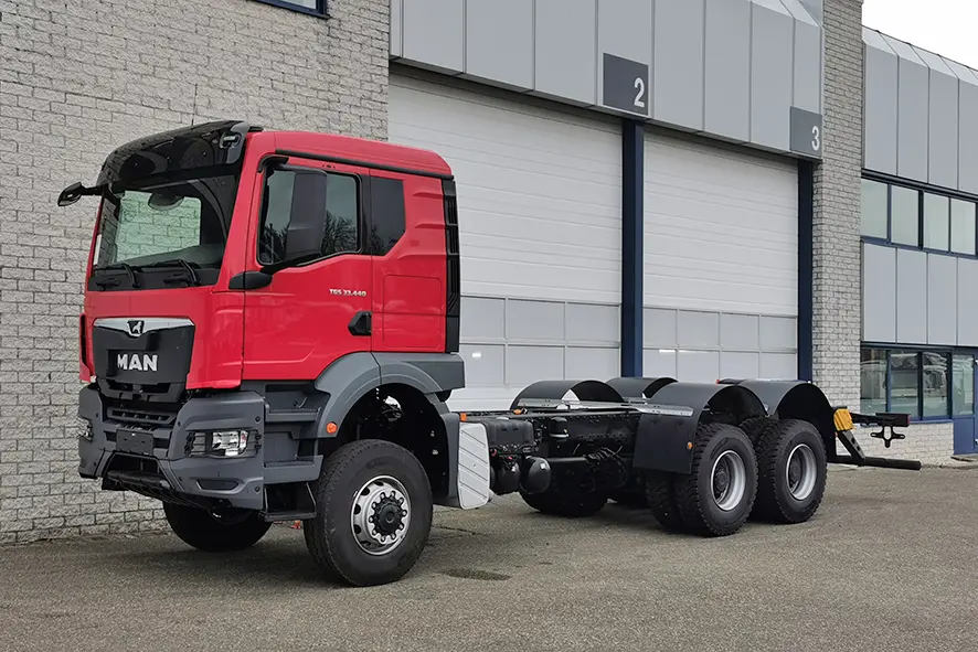MAN TGS 33.440 BB CH Chassis Cabin 6x6 7