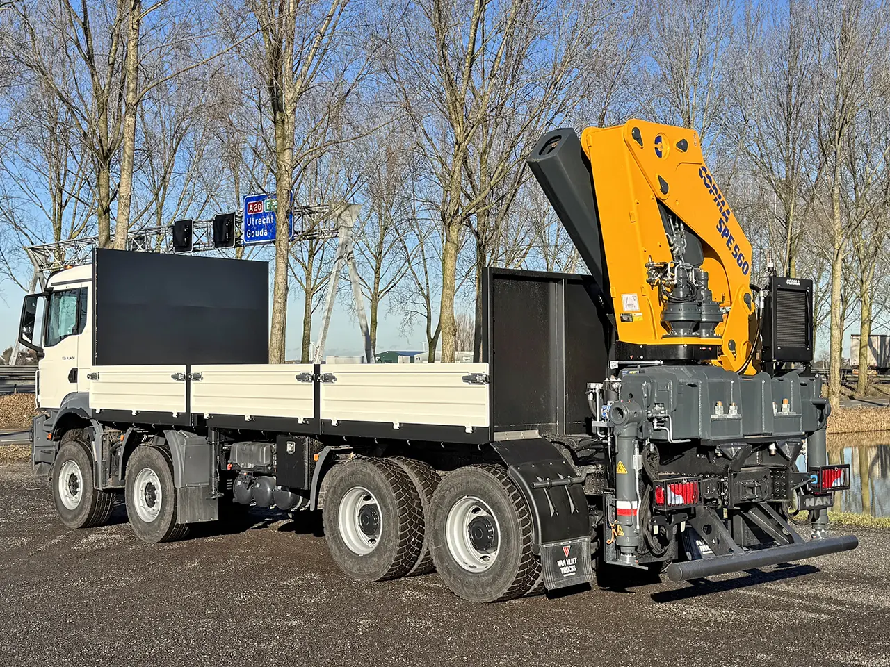 MAN TGS 41.400 BB CH Crane Truck 8x4