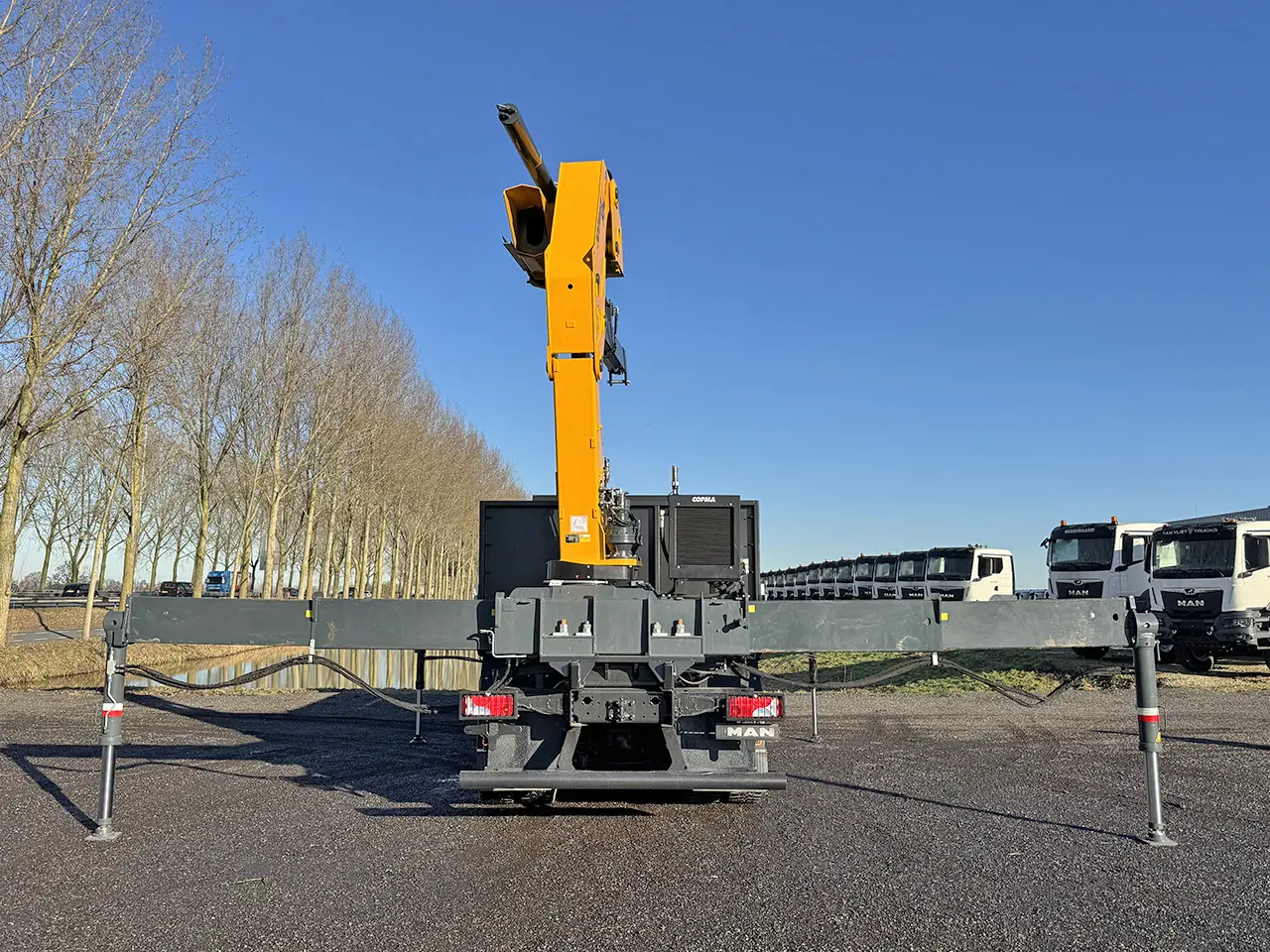 MAN TGS 41.400 BB CH 8x4 Crane Truck 14