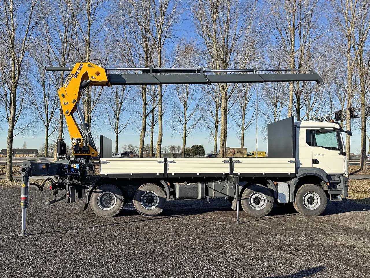 MAN TGS 41.400 BB CH Camion grue 8x4 15