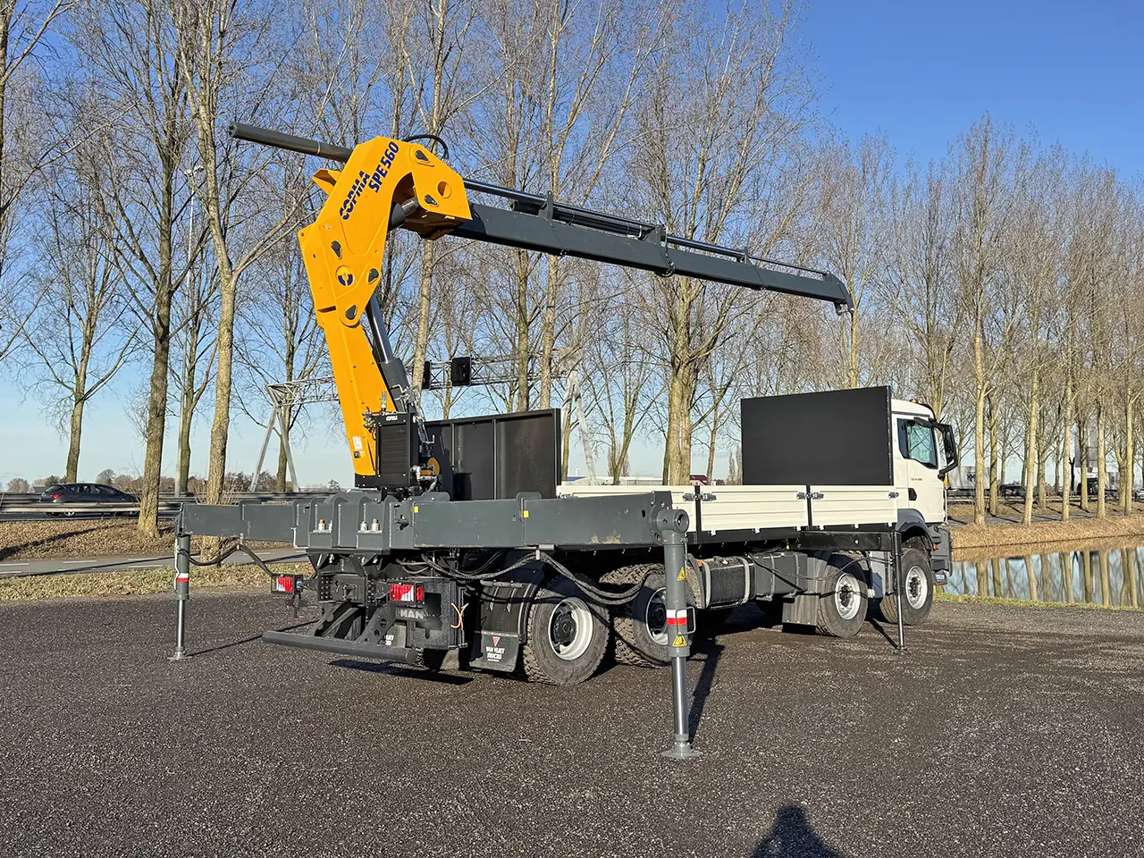 MAN TGS 41.400 BB CH Camion grue 8x4 16