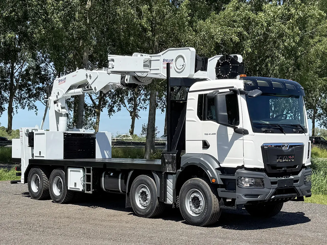 MAN TGS 41.400 BB CH Camion grue 8x4