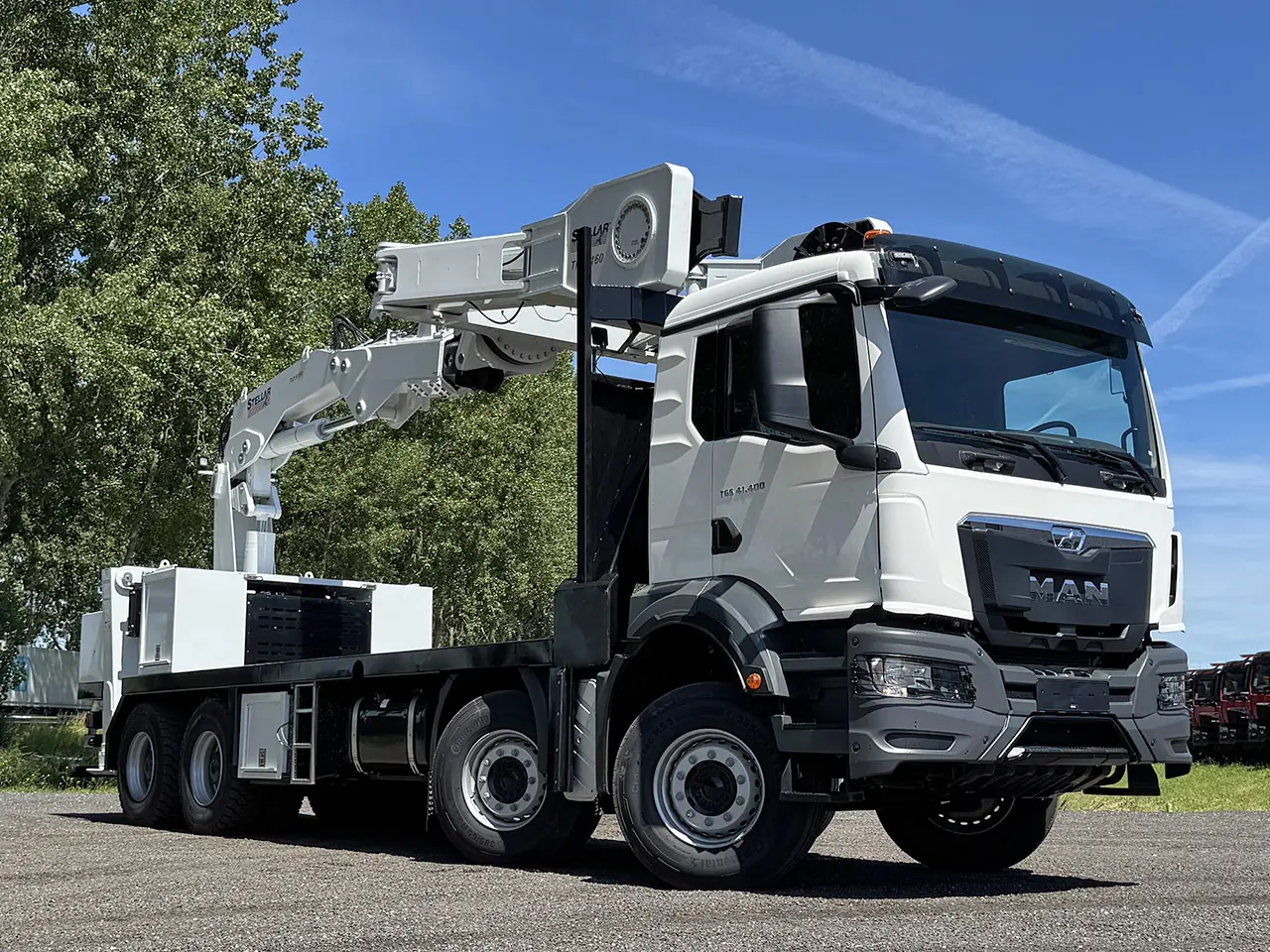 MAN TGS 41.400 BB CH Crane Truck 8x4 4