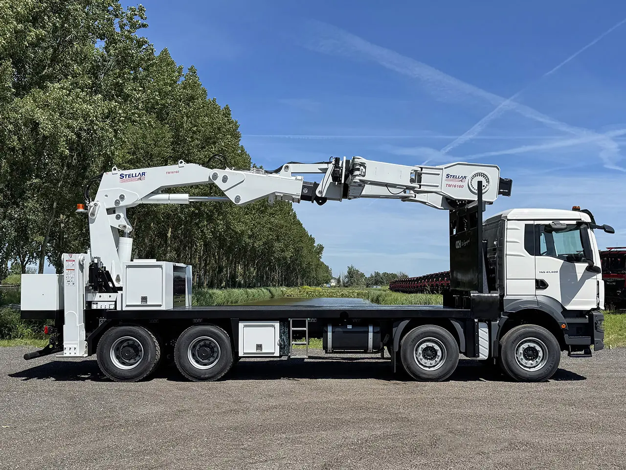 MAN TGS 41.400 BB CH Camion grue 8x4 5