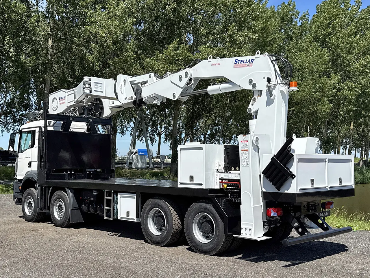 MAN TGS 41.400 BB CH Crane Truck 8x4 6