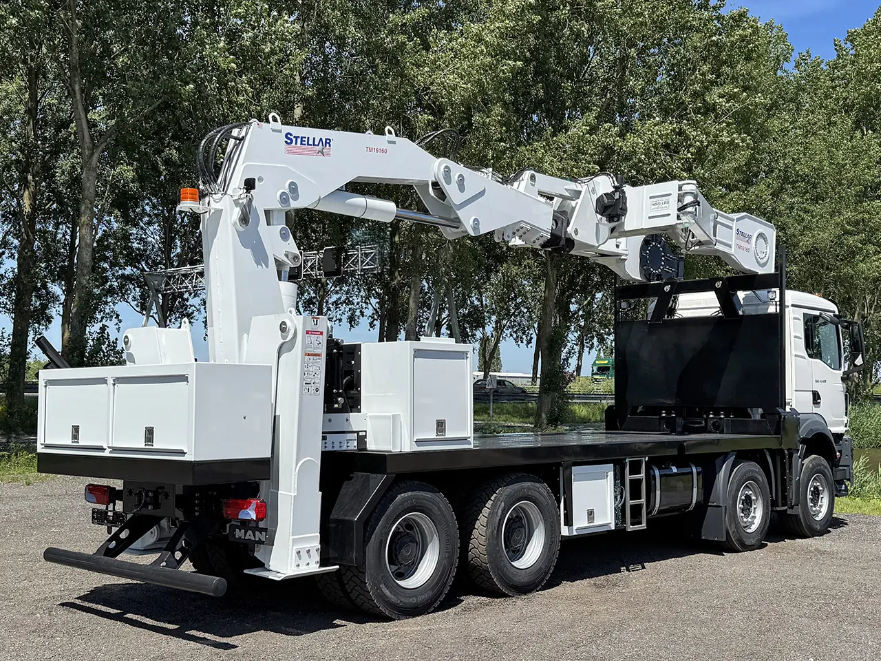 MAN TGS 41.400 BB CH Camion grue 8x4 9