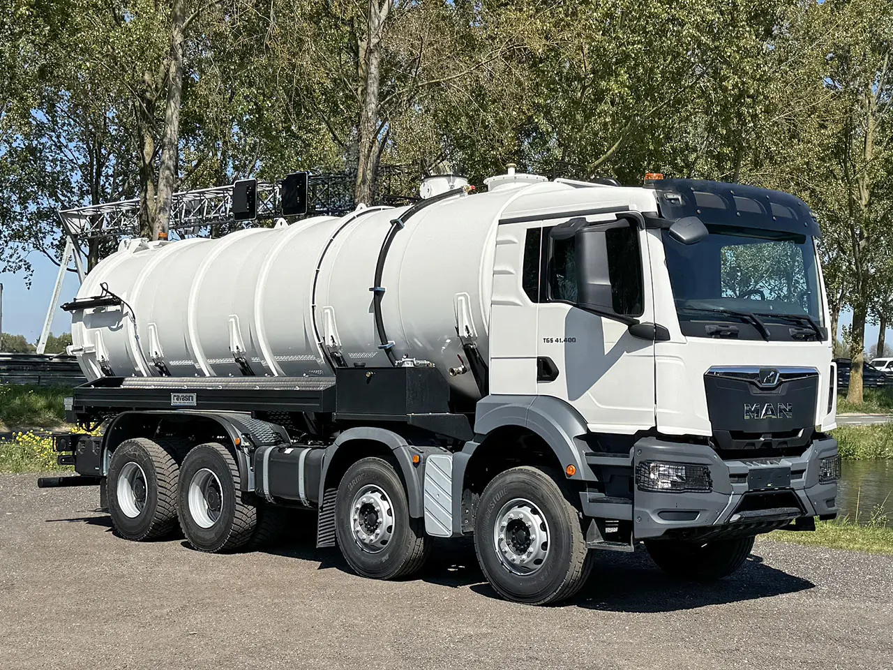 MAN TGS 41.400 BB CH Sewage Tank Truck 8x4