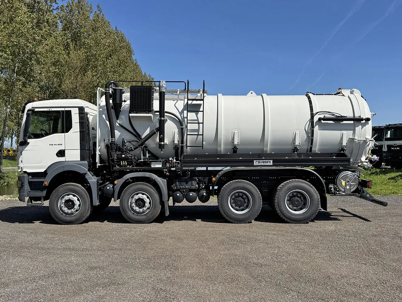 MAN TGS 41.400 BB CH Sewage Tank Truck 8x4 7