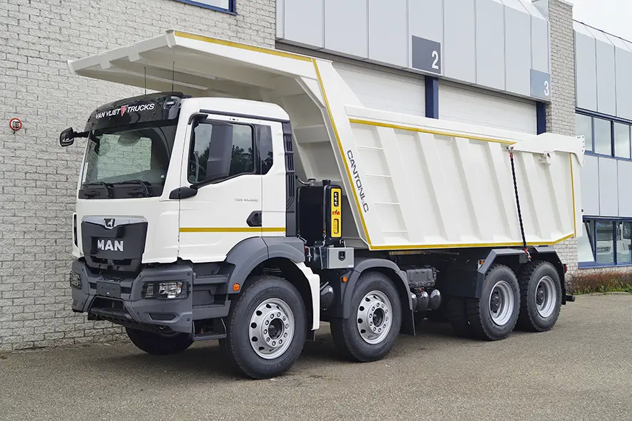 MAN TGS 41.400 BB CH Benne basculante 8x4 8