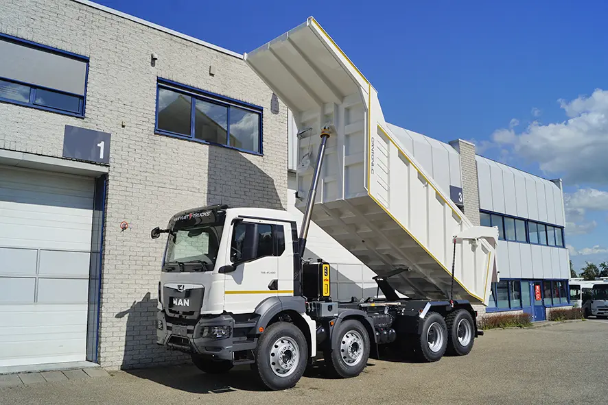 MAN TGS 41.400 BB CH Benne basculante 8x4 14