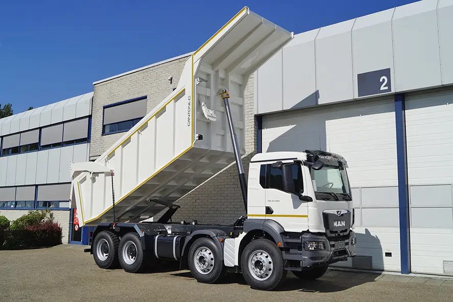 MAN TGS 41.400 BB CH Benne basculante 8x4 20