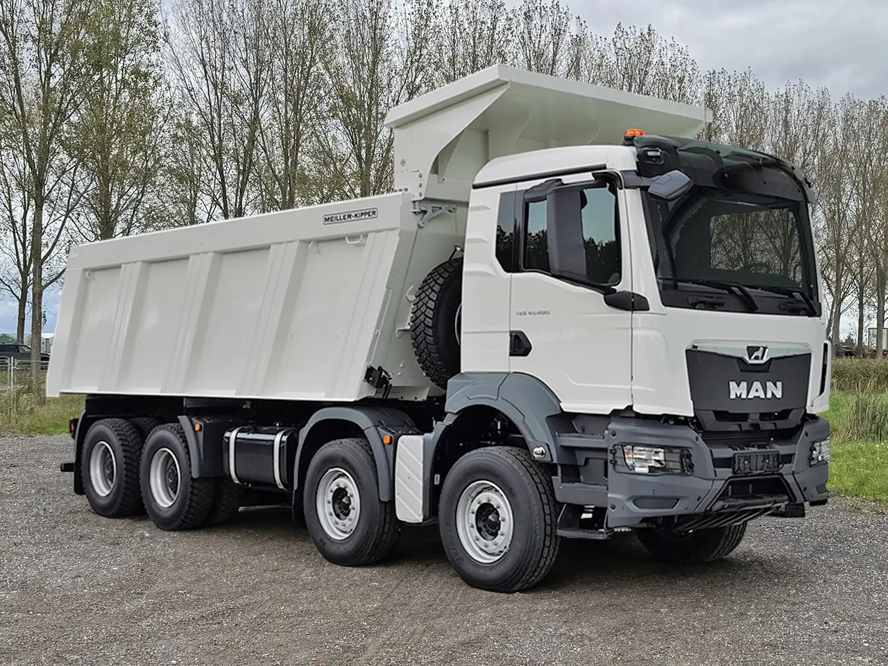 MAN TGS 41.400 BB CH Benne basculante 8x4