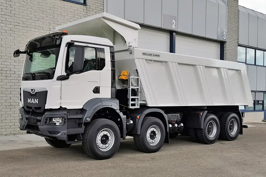 MAN TGS 41.400 BB CH Benne basculante 8x4 8
