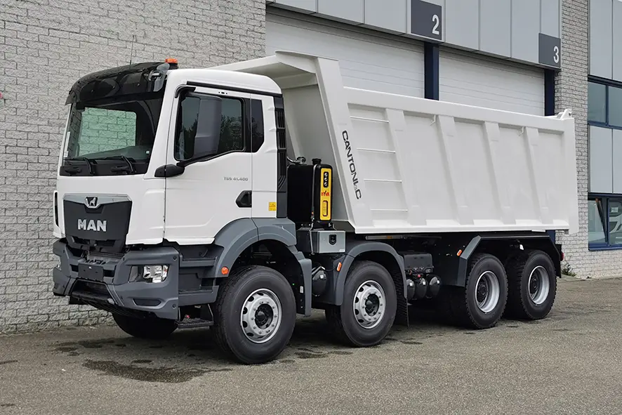 MAN TGS 41.400 BB CH Tipper Truck 8x4 8