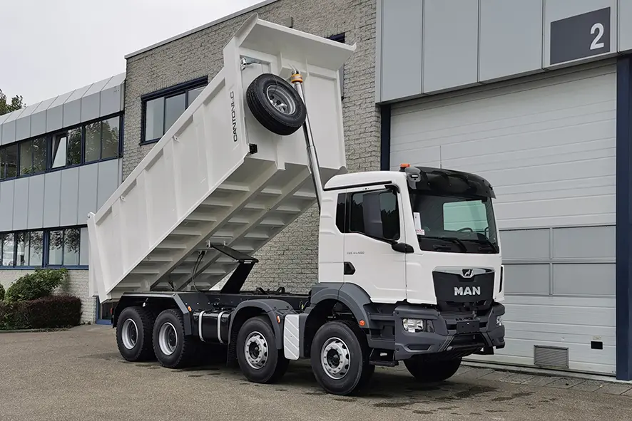 MAN TGS 41.400 BB CH 8x4 Tipper Truck 19