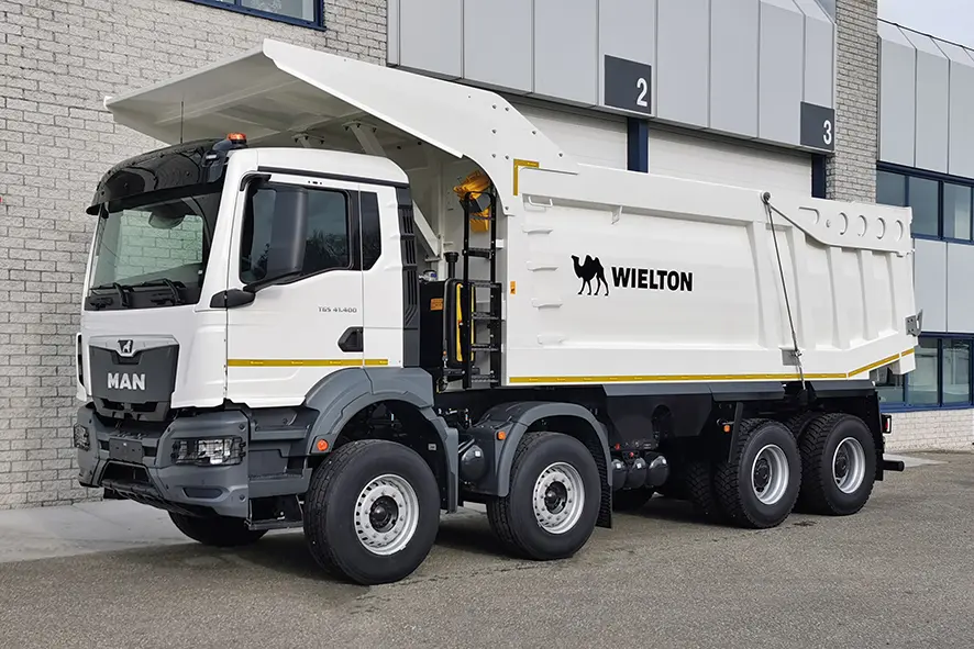 MAN TGS 41.400 BB CH 8x4 Tipper Truck 8