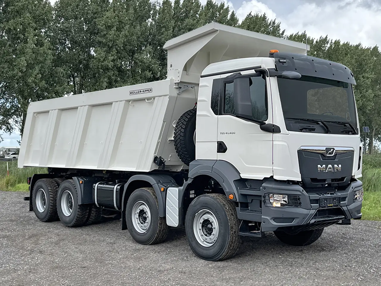 MAN TGS 41.400 BB CH Benne basculante 8x4