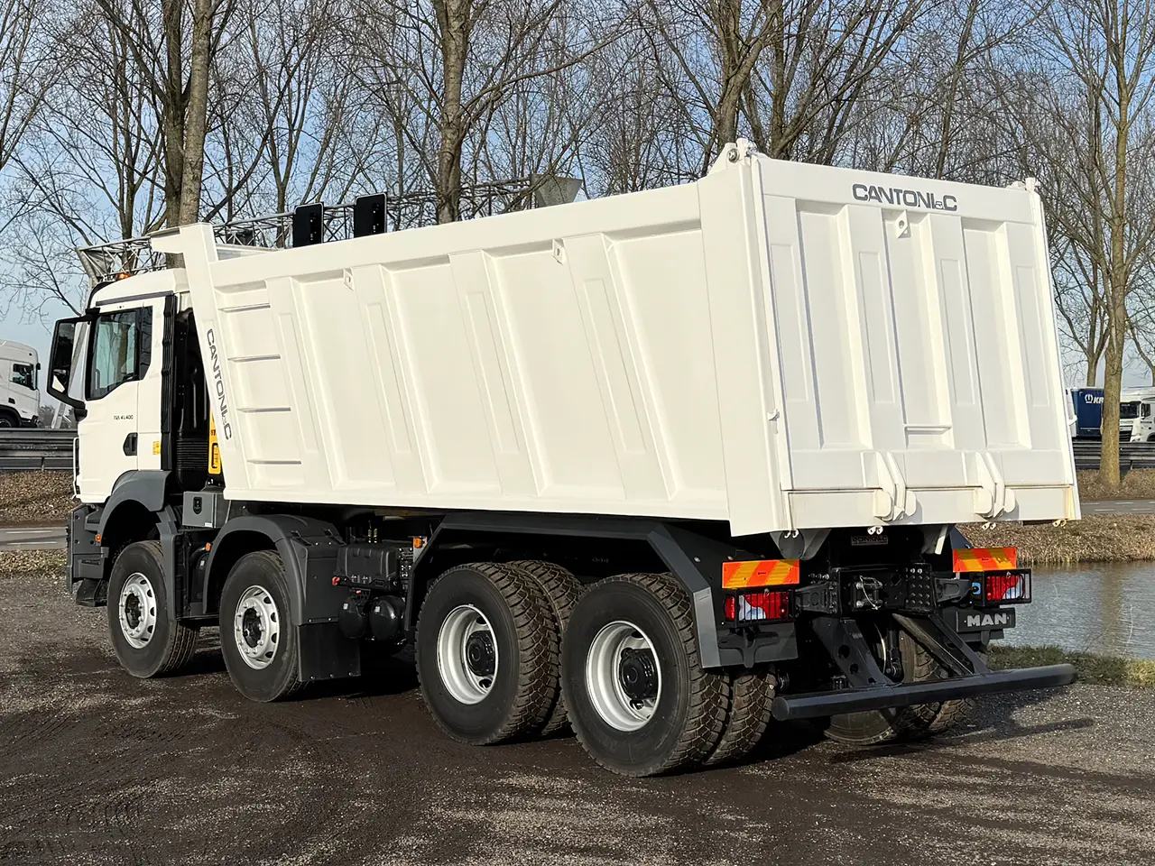 MAN TGS 41.400 BB CH 8x4 Tipper Truck