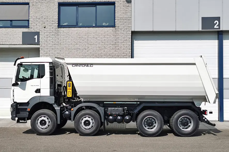 MAN TGS 41.400 BB CH 8x4 Tipper Truck 4