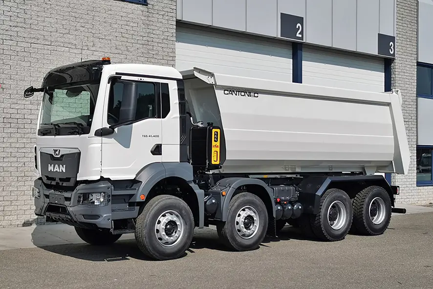 MAN TGS 41.400 BB CH 8x4 Tipper Truck 7