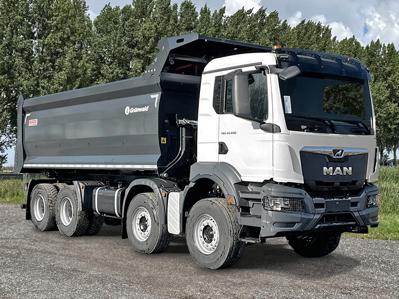 MAN TGS 41.400 BB CH Benne basculante 8x4