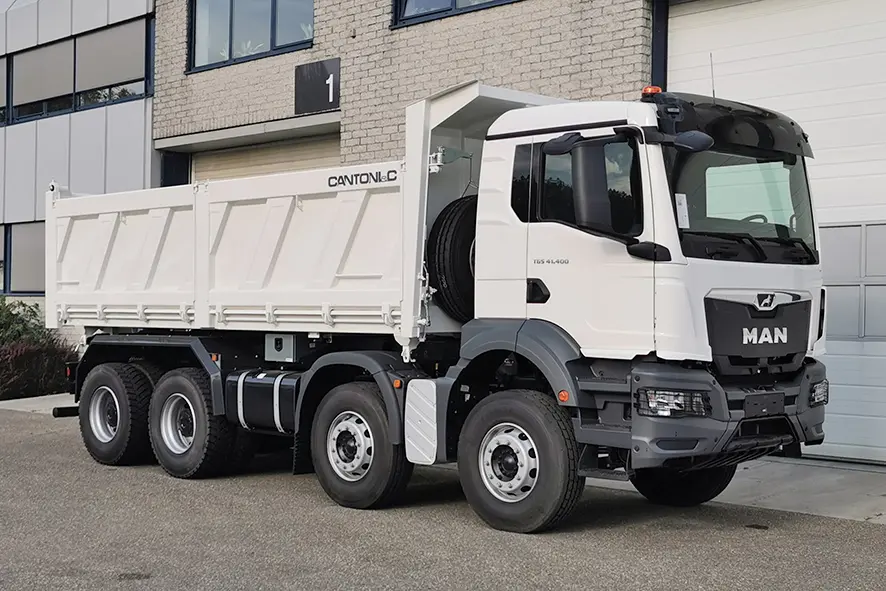 MAN TGS 41.400 BB CH 8x4 Tipper Truck