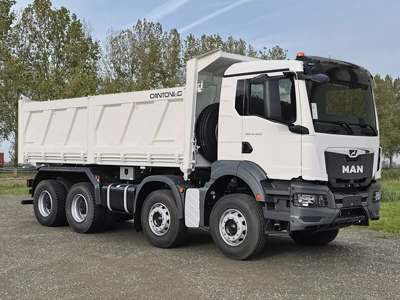 MAN TGS 41.400 BB CH 8x4 Tipper Truck